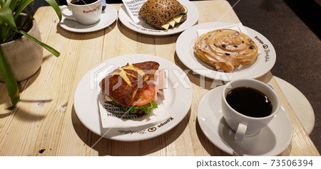 Breakfast at a German bakery Heidelberg [Germany] 73506394