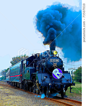 出發蒸汽機車 73507010