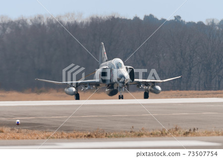 Air Self-Defense Force F-4EJ Kai Phantom II Takeoff Preparation 73507754