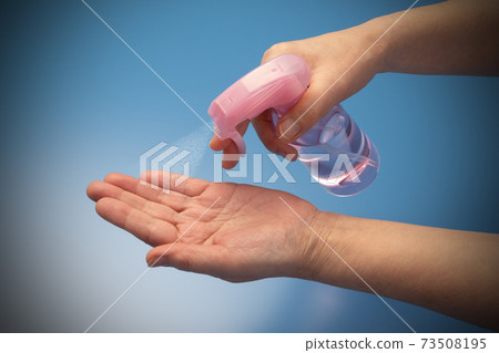 Image of alcohol disinfection and sterilization 73508195