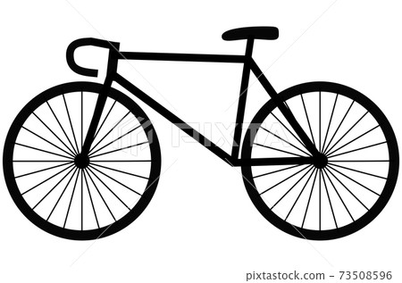 Road bicycle on a white background Road bicycle on a white background 73508596