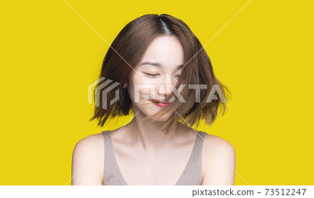 Female hair care image 73512247