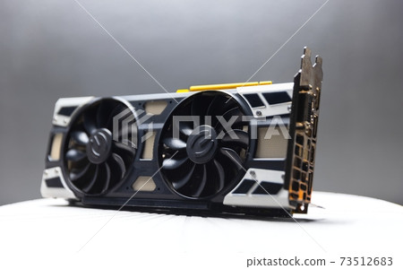 Graphics card agains dark background Graphics card agains dark background 73512683