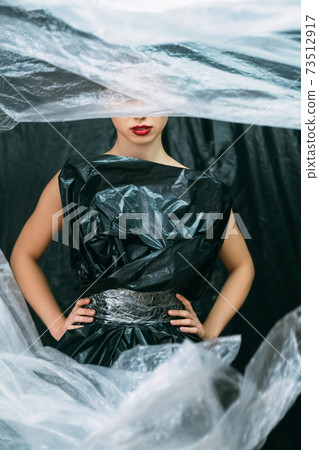 plastic fashion waste reduction model polyethylene plastic fashion waste reduction model polyethylene 73512917