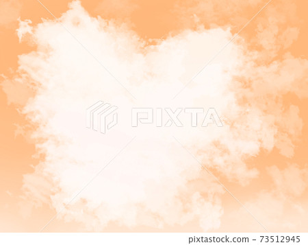 可愛的心雲像夕陽下的圖畫書 可愛的心雲像夕陽下的圖畫書 73512945