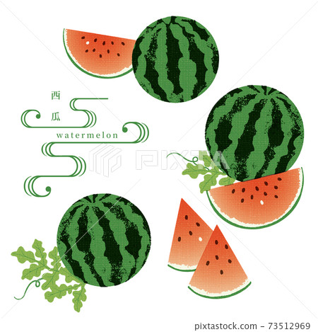 Suika的插圖/擦手風格/日式 73512969