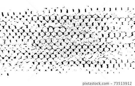 Grunge background. Old woven linen fabric. Torn, old carpet 73513912