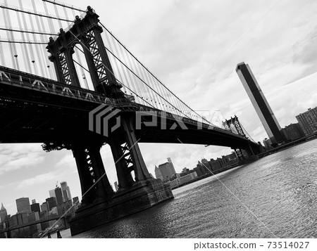 從布魯克林一側看的布魯克林大橋 從布魯克林一側看的布魯克林大橋 73514027