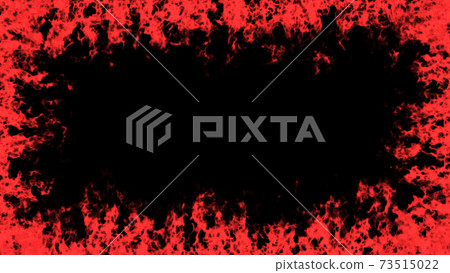 Flame frame background material top, bottom, left, right frame red red Flame frame background material top, bottom, left, right frame red red 73515022
