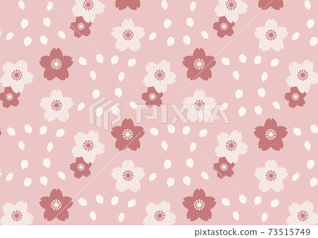 Spring-like cherry blossom pattern Spring-like cherry blossom pattern 73515749