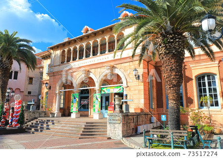 [和歌山縣]天氣晴朗時，和歌山碼頭市的歐洲波爾圖 73517274