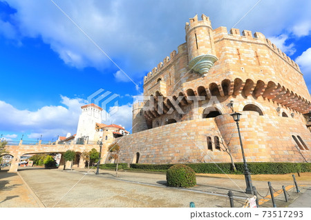 [和歌山縣]天氣晴朗時，和歌山碼頭市的歐洲波爾圖 73517293