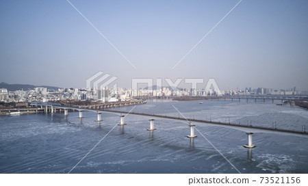 唐山鐵橋,西江大學橋,濱江北路,麻浦區,漢江,首爾 唐山鐵橋,西江大學橋,濱江北路,麻浦區,漢江,首爾 73521156