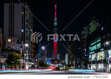 Evangelion Image Lighting Tokyo Sky Tree 73521307