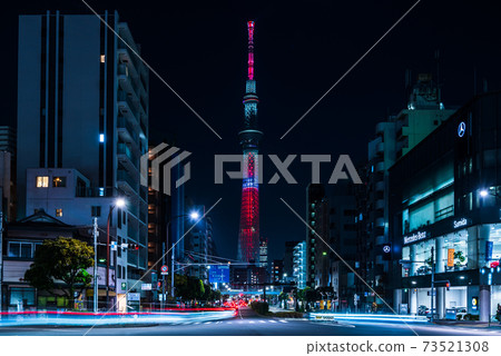 Evangelion Image Lighting Tokyo Sky Tree 73521308
