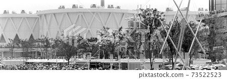 <Osaka> Japan Pavilion at the Osaka Expo 73522523