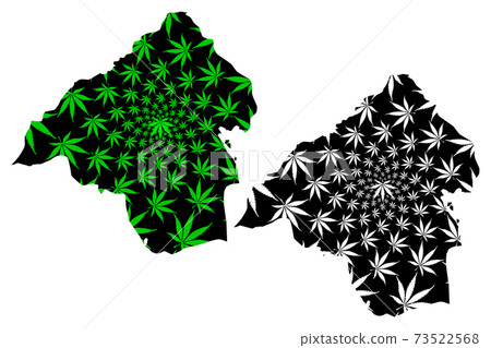 Isparta (Provinces of the Republic of Turkey) map is designed cannabis leaf green and black, Isparta ili map made of marijuana (marihuana,THC) foliage,.... Isparta (Provinces of the Republic of Turkey) map is designed cannabis leaf green and black, Isparta ili map made of marijuana (marihuana,THC) foliage,.... 73522568