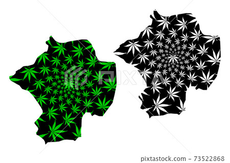 Nigde (Provinces of the Republic of Turkey) map is designed cannabis leaf green and black, Nigde ili map made of marijuana (marihuana,THC) foliage,.... Nigde (Provinces of the Republic of Turkey) map is designed cannabis leaf green and black, Nigde ili map made of marijuana (marihuana,THC) foliage,.... 73522868