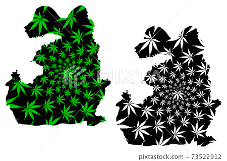 Van (Provinces of the Republic of Turkey) map is designed cannabis leaf green and black, Van ili map made of marijuana (marihuana,THC) foliage,.... Van (Provinces of the Republic of Turkey) map is designed cannabis leaf green and black, Van ili map made of marijuana (marihuana,THC) foliage,.... 73522912