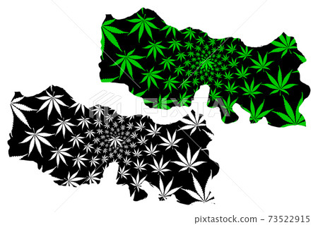 Trabzon (Provinces of the Republic of Turkey) map is designed cannabis leaf green and black, Trabzon ili map made of marijuana (marihuana,THC) foliage,.... Trabzon (Provinces of the Republic of Turkey) map is designed cannabis leaf green and black, Trabzon ili map made of marijuana (marihuana,THC) foliage,.... 73522915