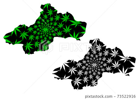 Tokat (Provinces of the Republic of Turkey) map is designed cannabis leaf green and black, Tokat ili map made of marijuana (marihuana,THC) foliage,.... Tokat (Provinces of the Republic of Turkey) map is designed cannabis leaf green and black, Tokat ili map made of marijuana (marihuana,THC) foliage,.... 73522916