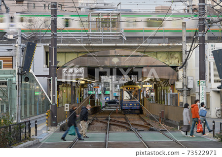 Cityscape Everyday scenery in front of Toden Otsuka Station Toshima-ku, Tokyo 73522971