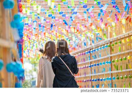 可以觀賞滋賀縣琵琶湖的山風鈴吉吉道 73523371