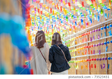 可以觀賞滋賀縣琵琶湖的山風鈴吉吉道 73523431