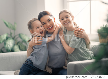 Happy loving family Happy loving family 73523635