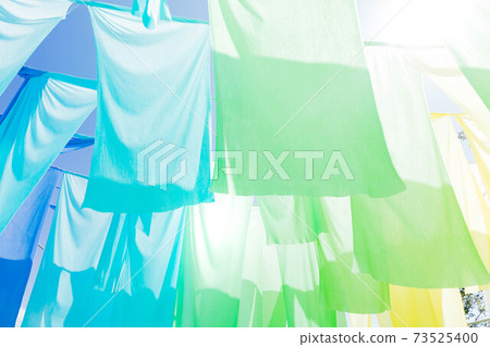 Shiga Prefecture Lake Biwa View Hill Rainbow Curtain 73525400