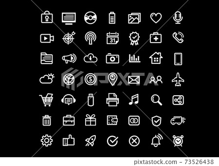 modern web icons set flat design vector, Set of high quality vector flat icons modern web icons set flat design vector, Set of high quality vector flat icons 73526438