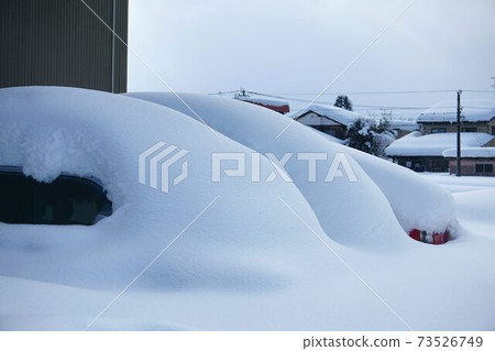 Completely buried car Completely buried car 73526749