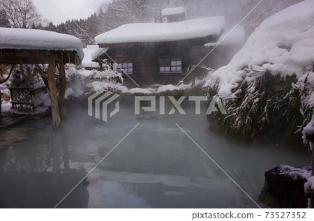 Papillot hot spring cranes hot water 73527352