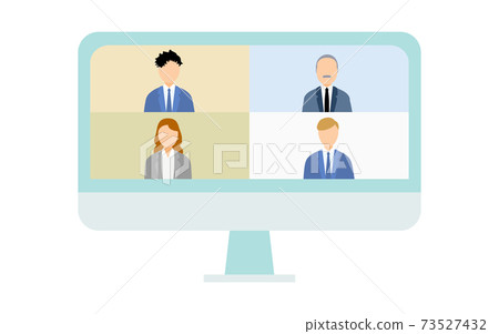 在線加入，新員工和總裁的形象 73527432