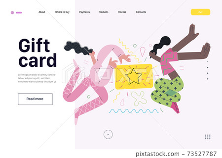 Discounts, sale, promotion - web template 73527787