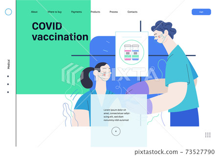 Medical insurance template - COVID-19 vaccination schedule 73527790