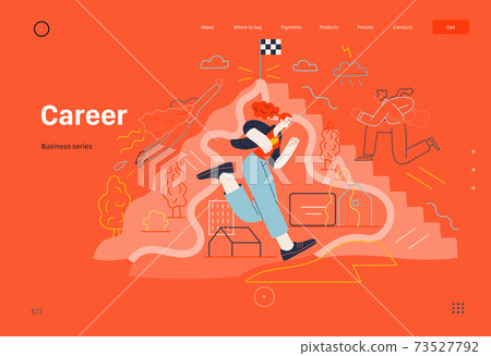 Business topics - career, web template Business topics - career, web template 73527792