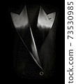 Black double-breasted jacket 73530985