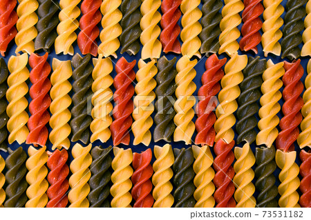colored dry uncooked vermicelli pasta colored dry uncooked vermicelli pasta 73531182