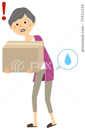 Incontinence elderly woman 73531524