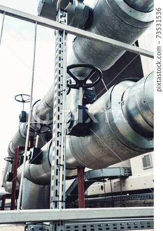Equipment, metal heat pipes. modern industrial plant 73531536