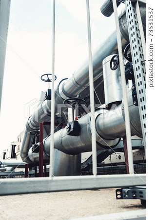 Equipment, metal heat pipes. modern industrial plant 73531537