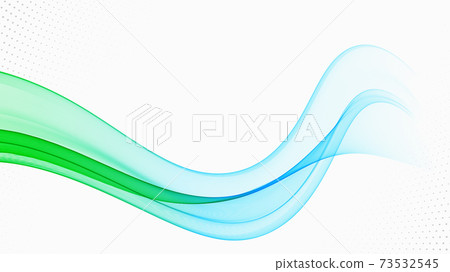 Abstract wave design element Wave flow Abstract... - Stock Illustration ...
