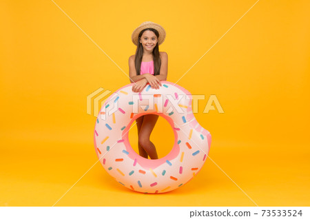 Pool party. Happy childhood. Entertainment concept.  73533524