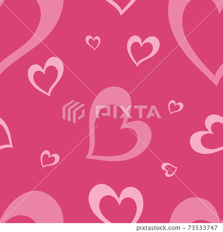 Background for decoration of holidays Valentine's day, wedding. Seamless pattern of pink on a pink background. Ideal for Valentine's Day Card or Wrapping Paper. Flat design texture. Background for decoration of holidays Valentine's day, wedding. Seamless pattern of pink on a pink background. Ideal for Valentine's Day Card or Wrapping Paper. Flat design texture. 73533747