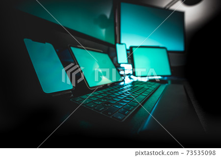 Cyber desk Cyber desk 73535098