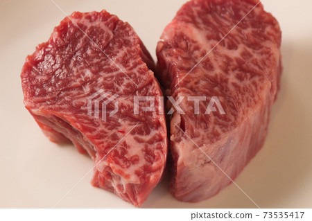 Japanese black beef for grilled meat (Harami) 73535417
