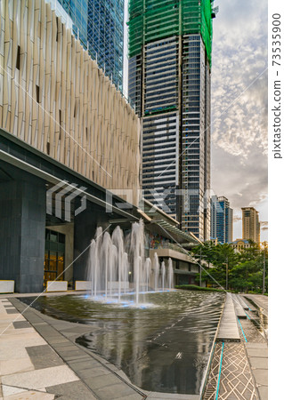 Financial business district in Bonifacio Global City, Taguig, Metro Manila 73535900