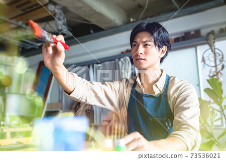 男性畫家工作室 男性畫家工作室 73536021