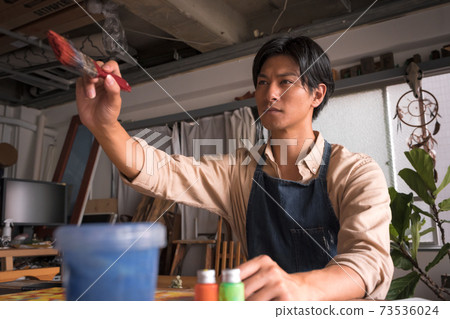 男性畫家工作室 男性畫家工作室 73536024